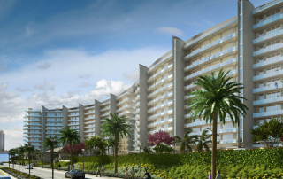 street view on ECHO Aventura condo